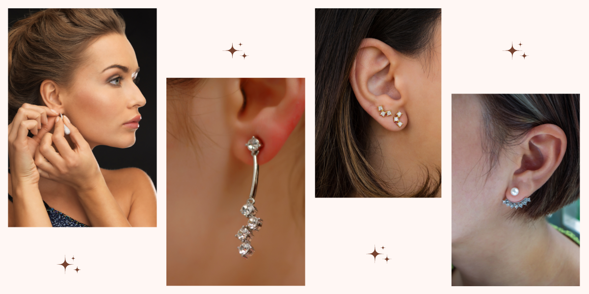 Different earrings new arrivals