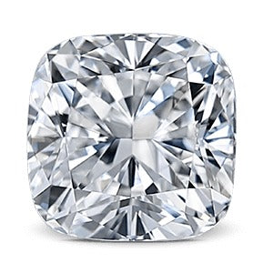 Cushion Moissanite Engagement Rings