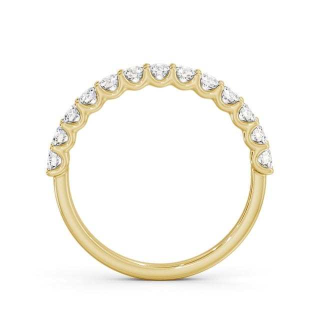 Isla Half Eternity Round Lab Diamond Sweeping Prongs Ring