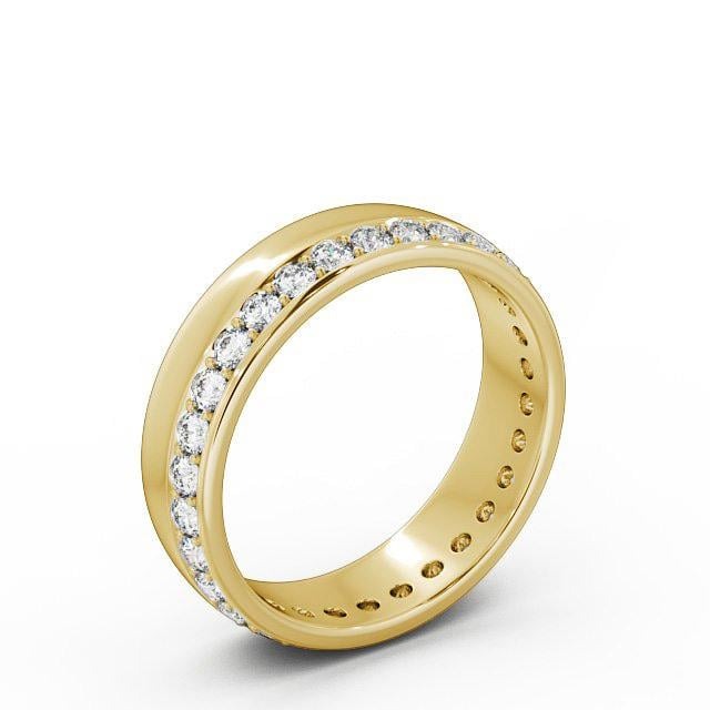 Ivy Ladies 0.60ct Round Lab Diamond Full Eternity Wedding Ring