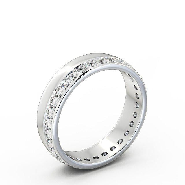 Ivy Ladies 0.60ct Round Lab Diamond Full Eternity Wedding Ring