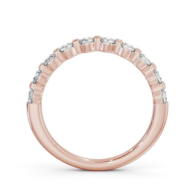Mae Half Eternity Round Lab Diamond Tension Set Ring