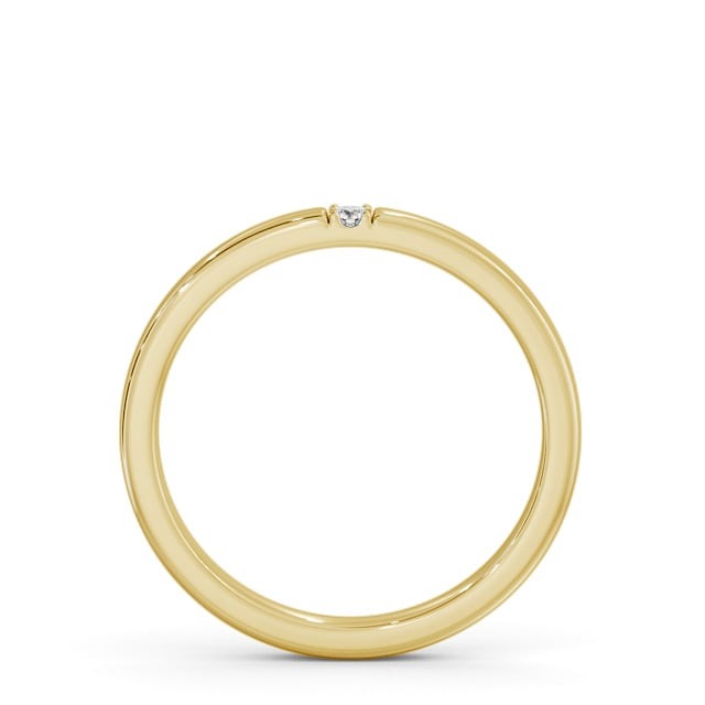 Mira Single Round Lab Grown Diamond Wedding Ring