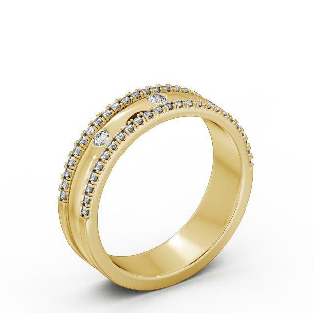 Orla Ladies 0.26ct Round Lab Diamond Wedding Ring