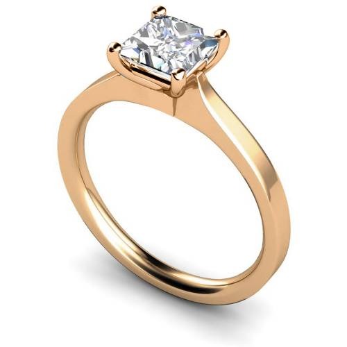 Princess Solitaire Lab Grown Diamond Ring