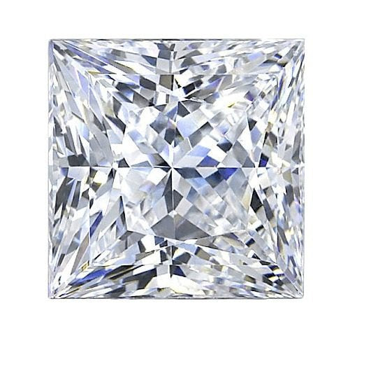 Princess Moissanite Engagement Rings