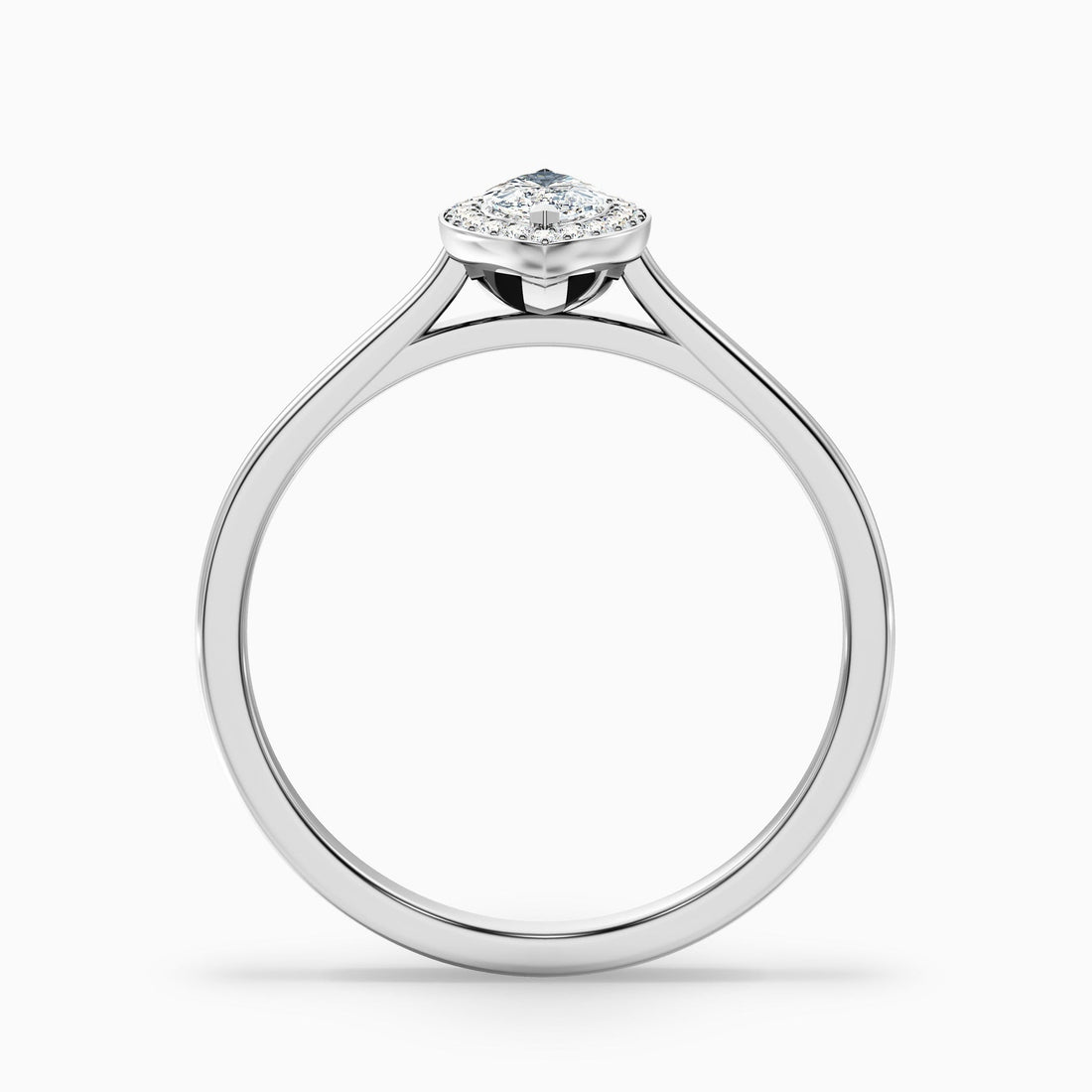 Sapphire Carla 1 Carat Marquise Halo Lab Grown Diamond Ring