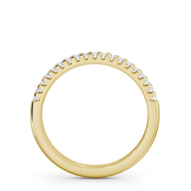 Violet Half Eternity Round Lab Diamond Classic Style Ring