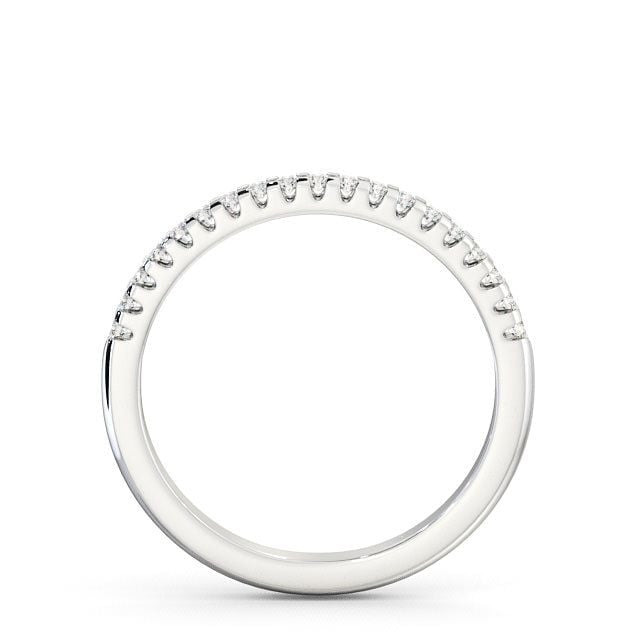 Violet Half Eternity Round Lab Diamond Classic Style Ring