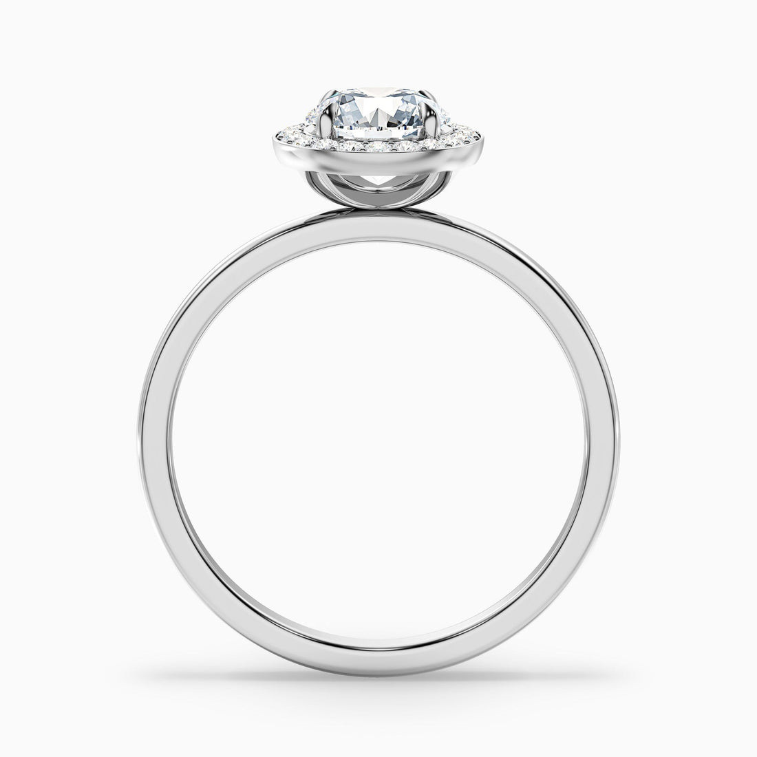 Vivienne 1 Carat Round Halo Lab Grown Diamond Ring