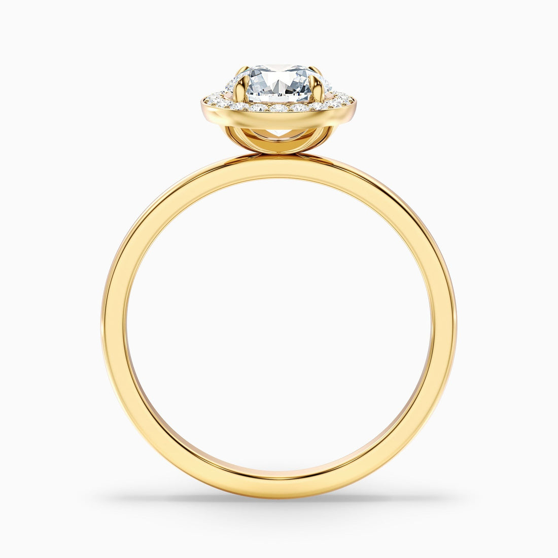 Vivienne 1 Carat Round Halo Lab Grown Diamond Ring