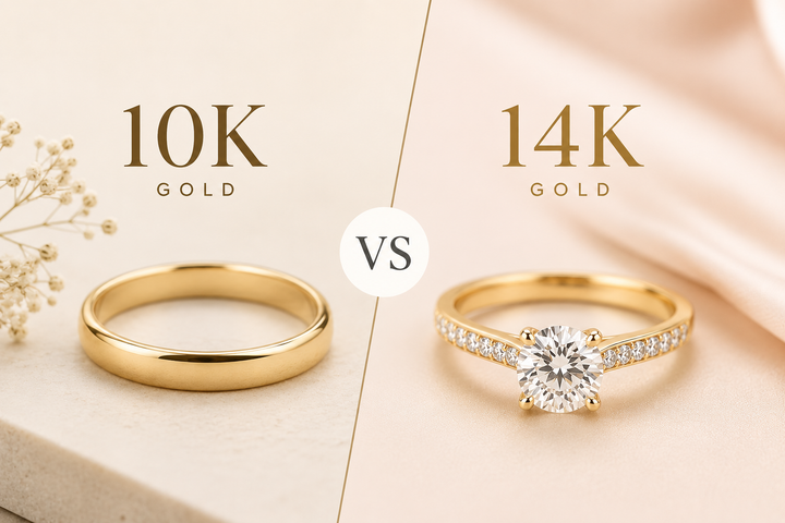 10K vs 14K Gold Explained: Purity, Durability, Color & Value
