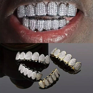 How Much is A Gold, Moissanite & Diamond Grillz