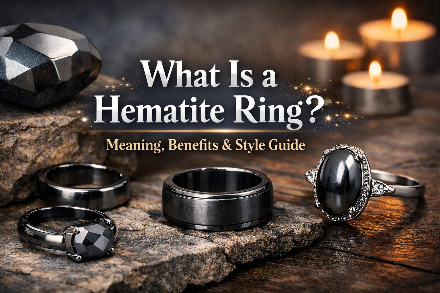 What Is a Hematite Ring? Meaning, Benefits & Style Guide