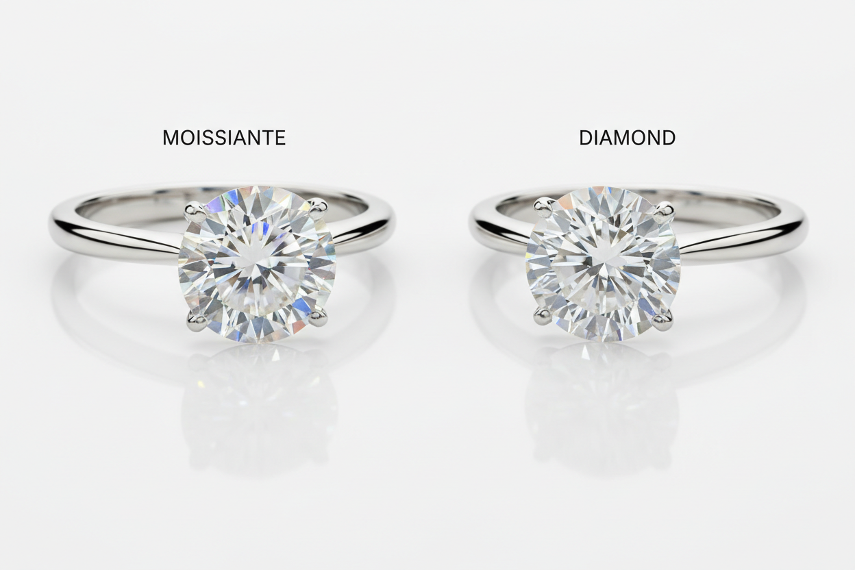 Moissanite Engagement Rings vs Diamond: Is Moissanite Worth It?