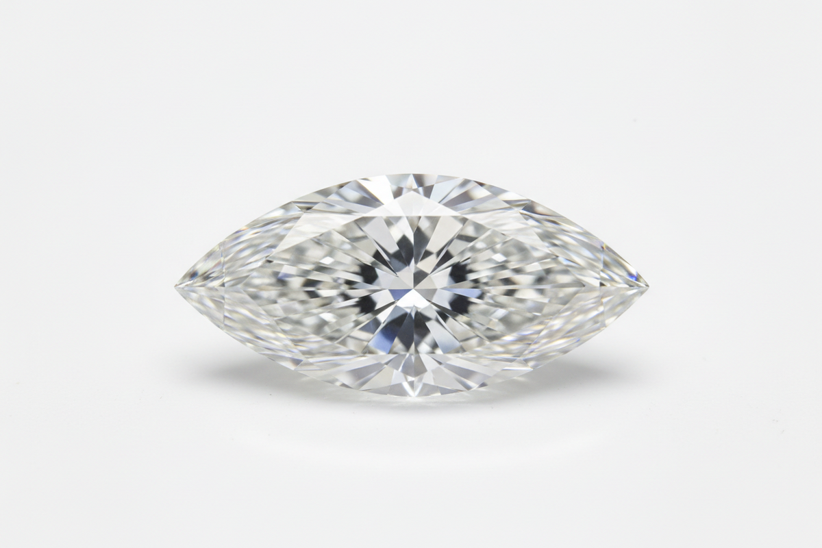 1.25 Carat Marquise Cut Lab Grown Diamond