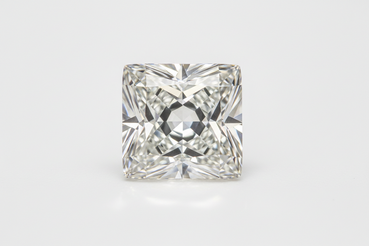1 Carat Princess Cut Lab Grown Diamond