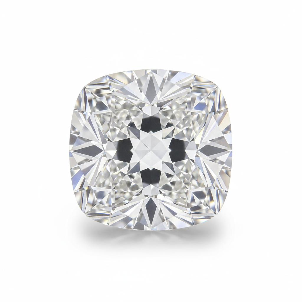 2.5 Carat Cushion Cut Lab Grown Diamond