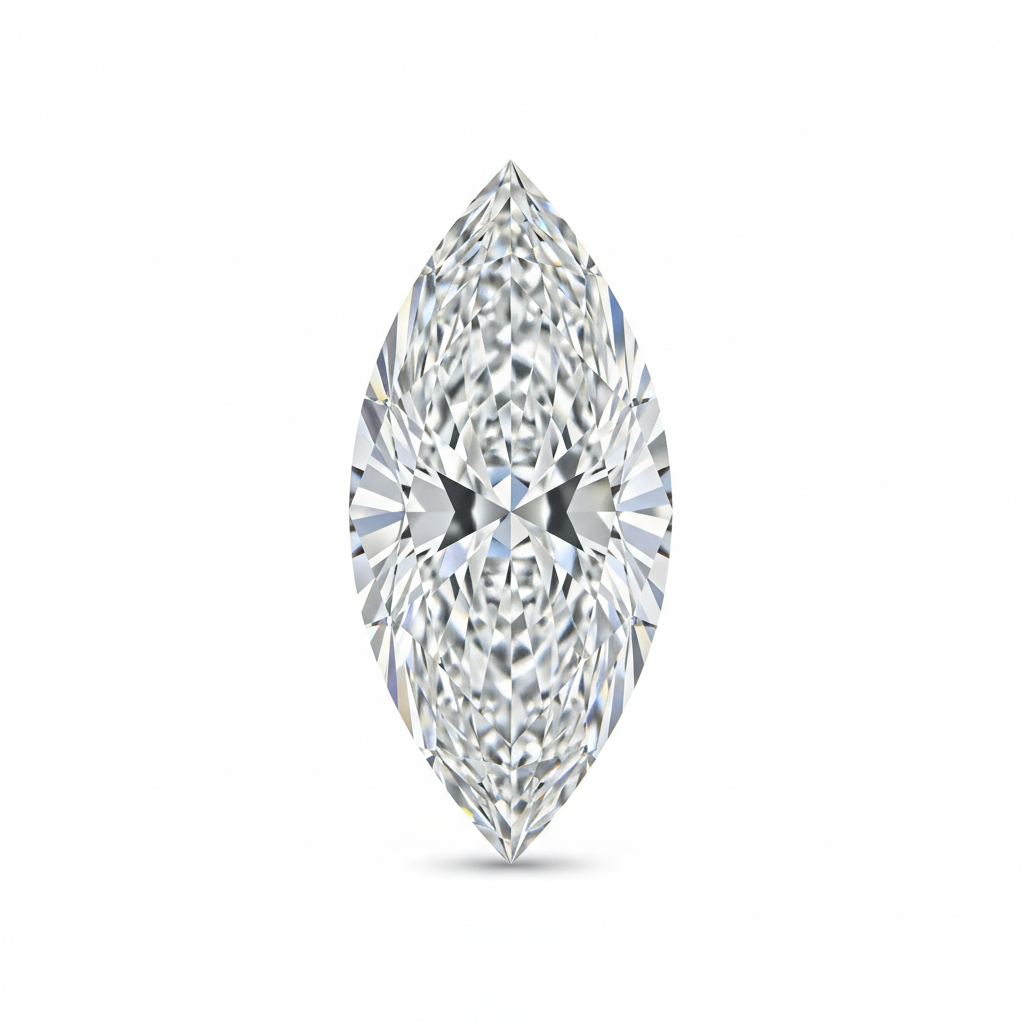 2.5 Carat Marquise Cut Lab Grown Diamond