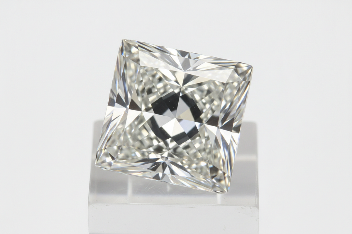 3 Carat Princess Cut Lab Grown Diamond