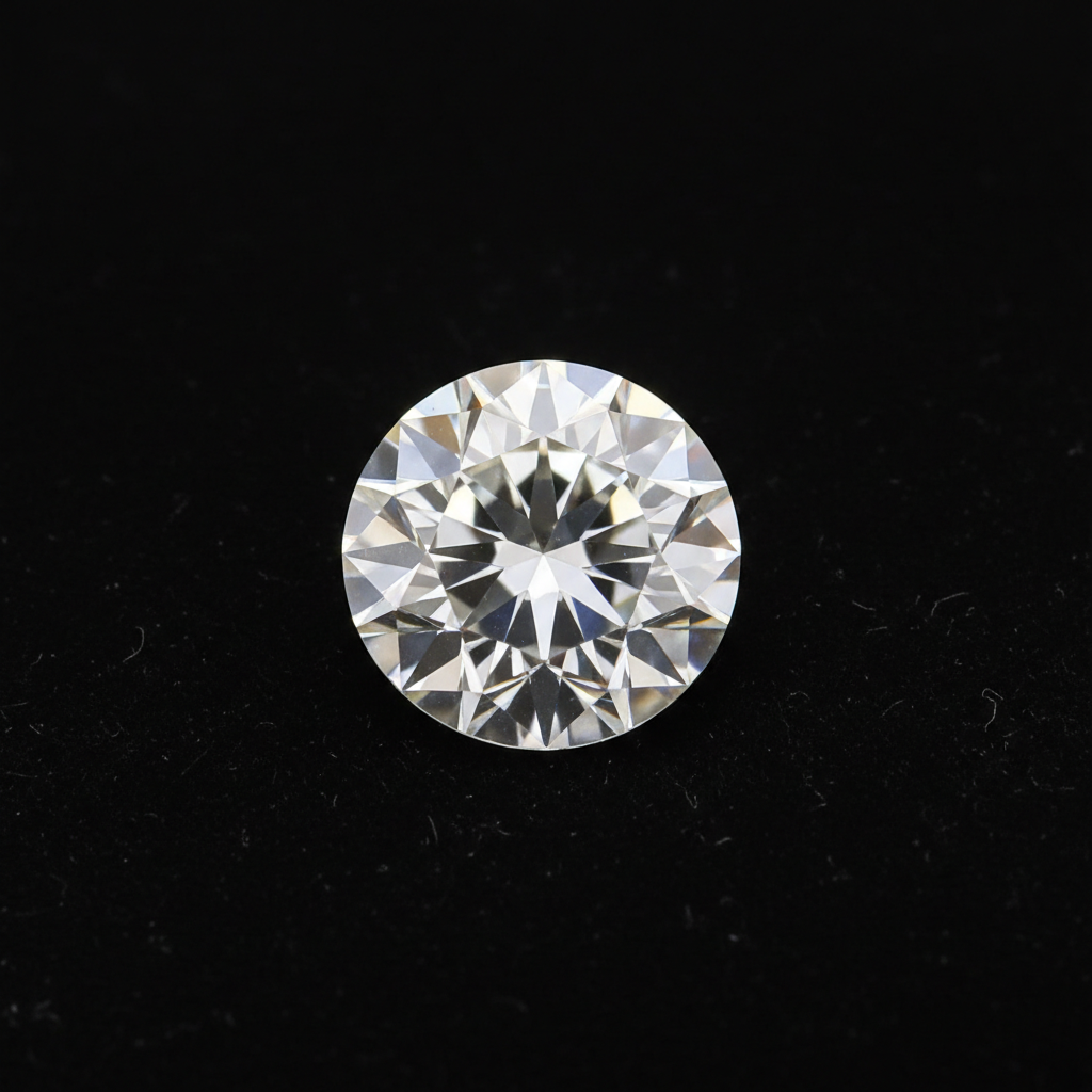 3 Carat Round Cut Lab Grown Diamond