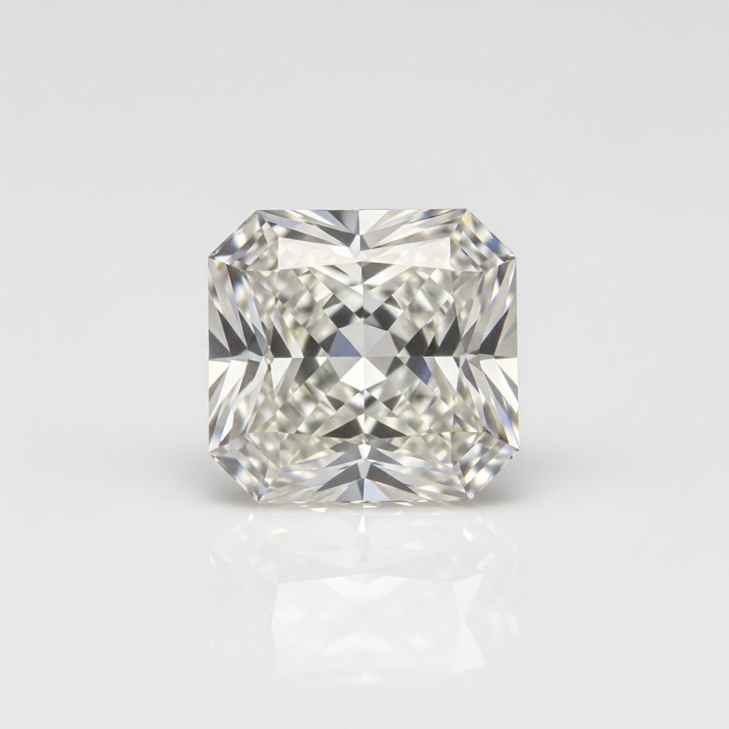 Asscher Cut I Color Lab Grown Diamond