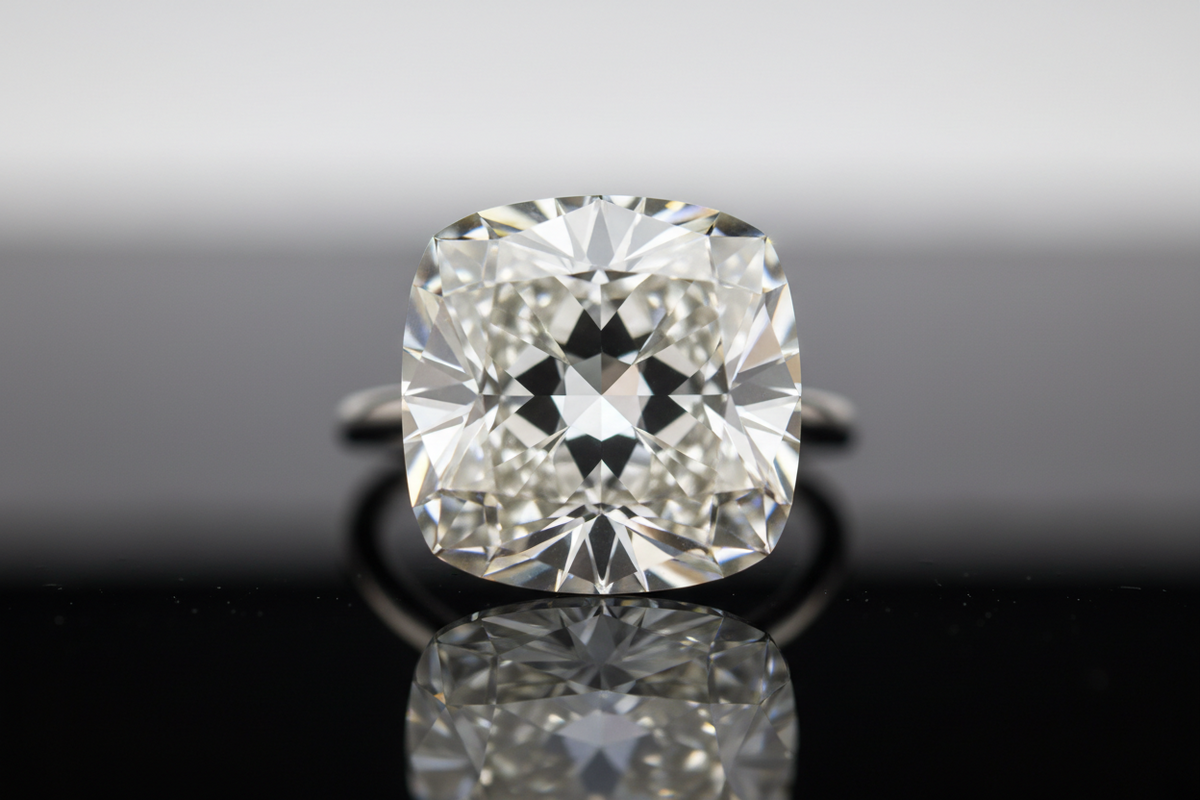 Cushion Cut I Color Lab Grown Diamond