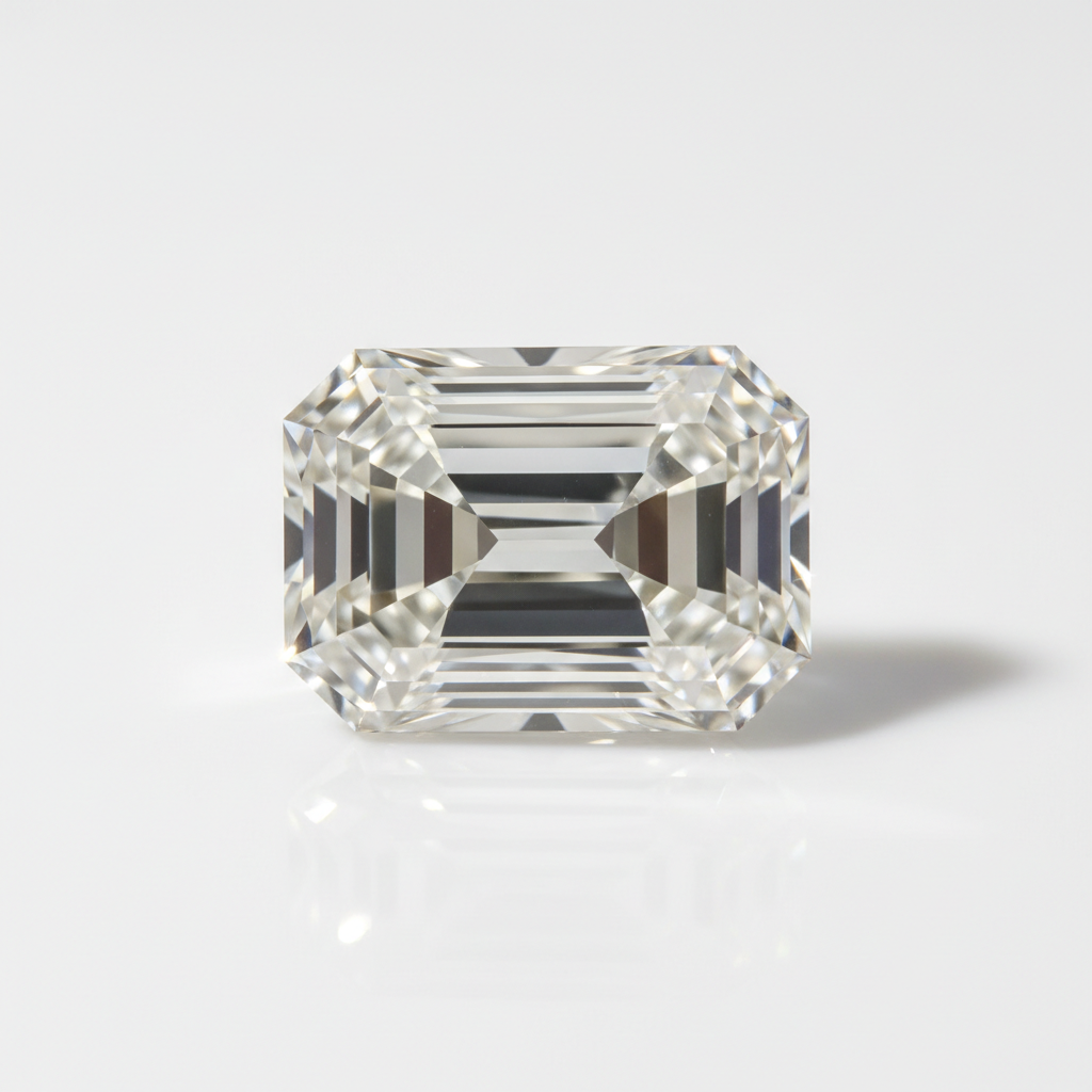 4 Carat Emerald Cut Lab Grown Diamond