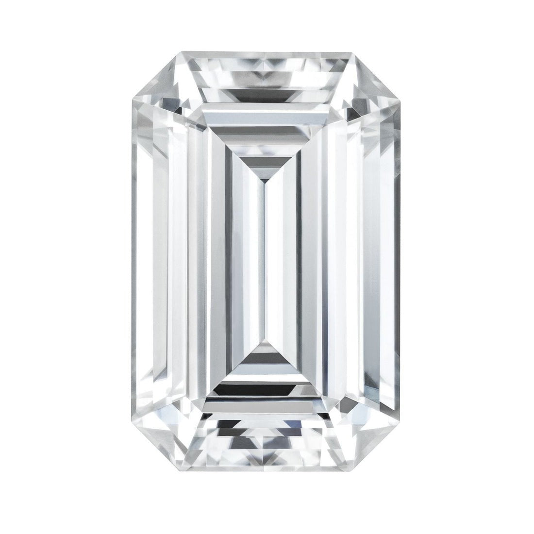 7 Carat Emerald Cut Lab Grown Diamond