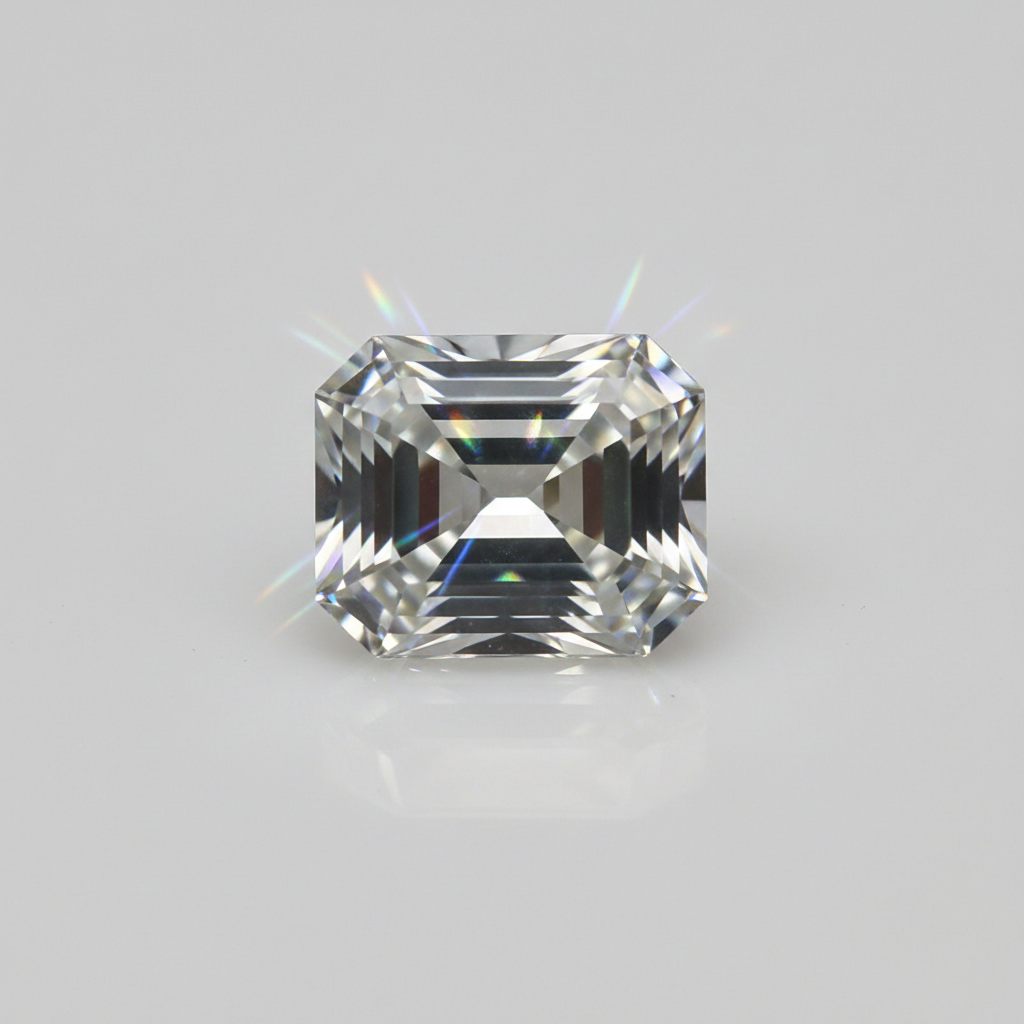 Emerald Moissanite