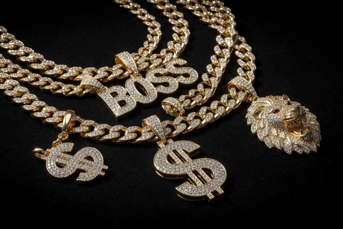 Hip Hop Rapper Chains