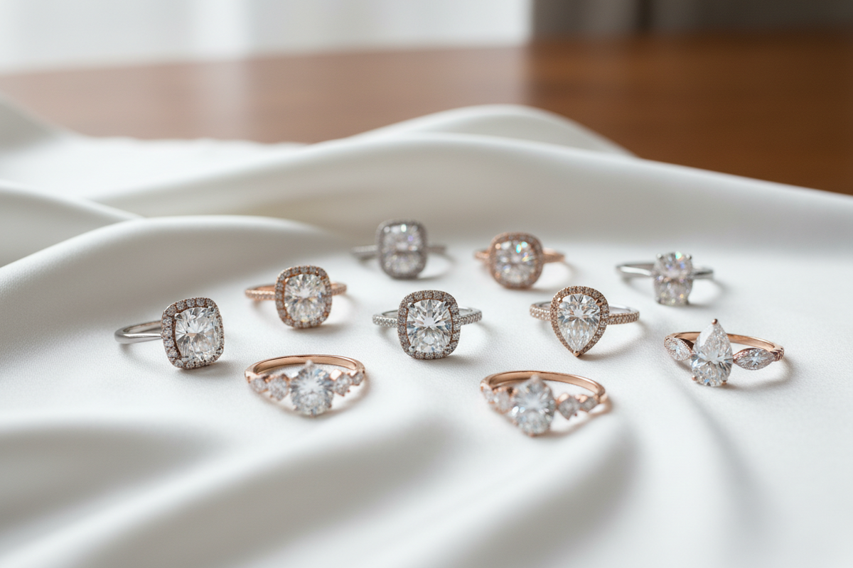 Lab Grown Diamond Engagement Rings