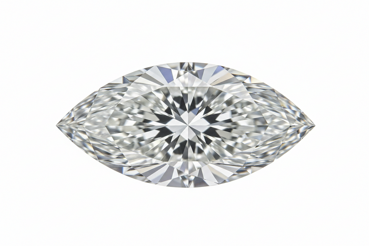 Marquise Cut G Color Lab Grown Diamond