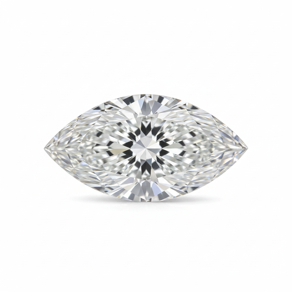 Marquise Cut H Color Lab Grown Diamond