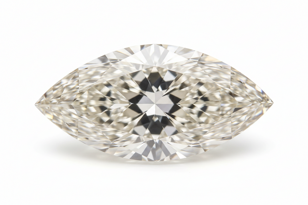 5 Carat Marquise Cut Lab Grown Diamond