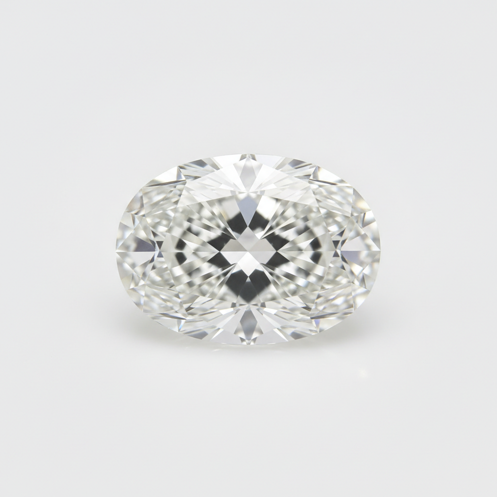 3 Carat Oval Cut Lab Grown Diamond