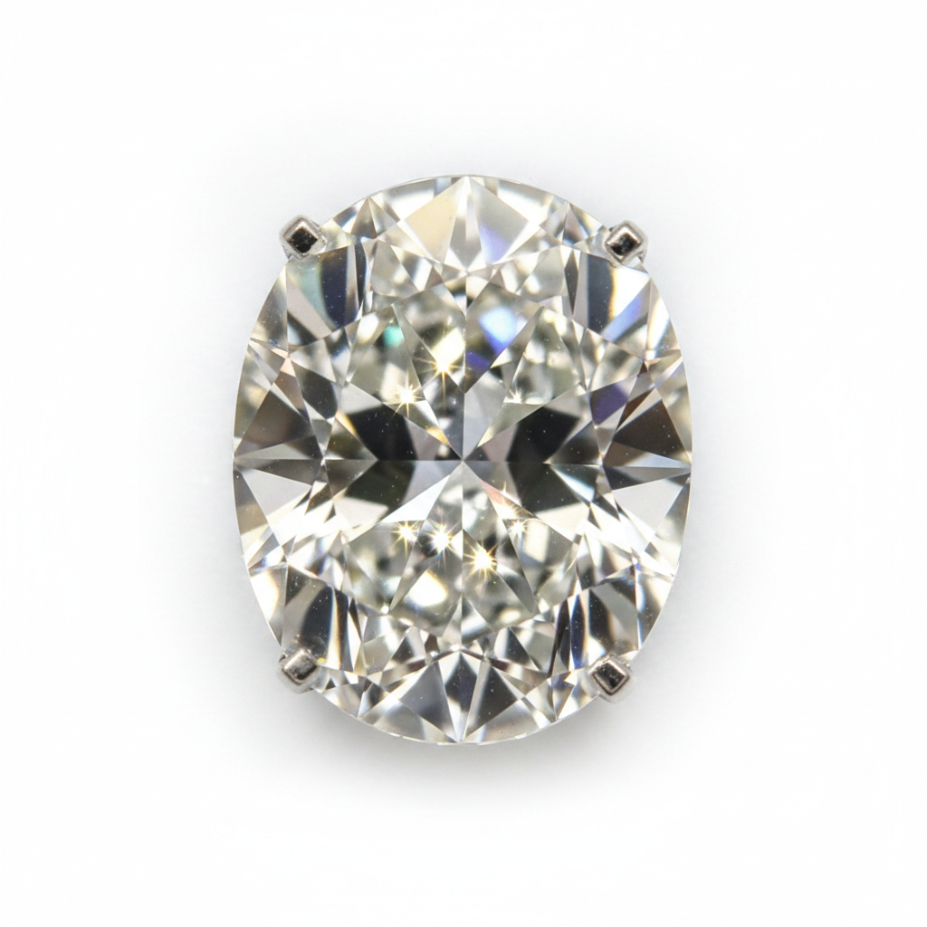 Oval Moissanite