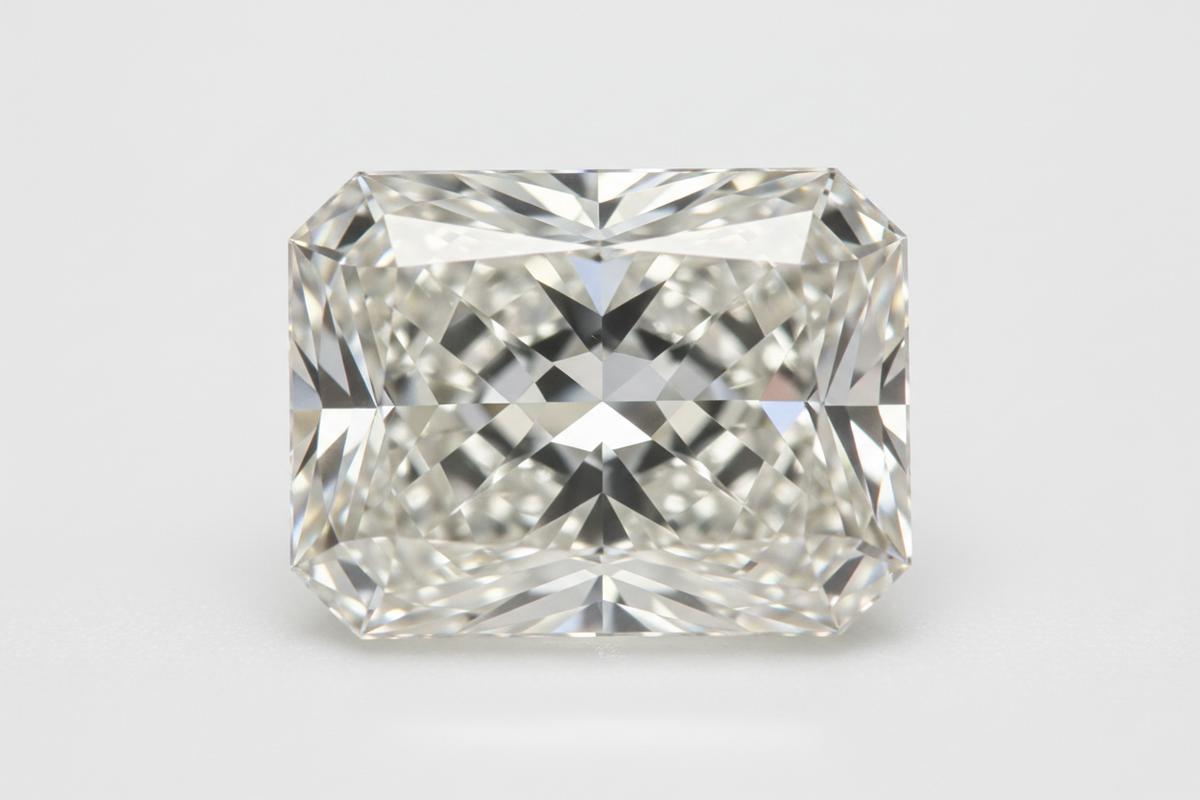 Radiant Cut H Color Lab Grown Diamond