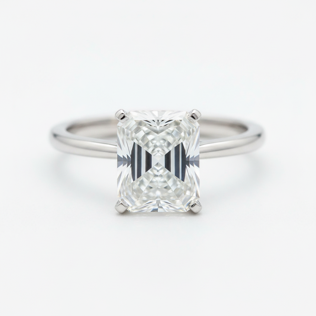 Radiant Lab Grown Diamond Rings
