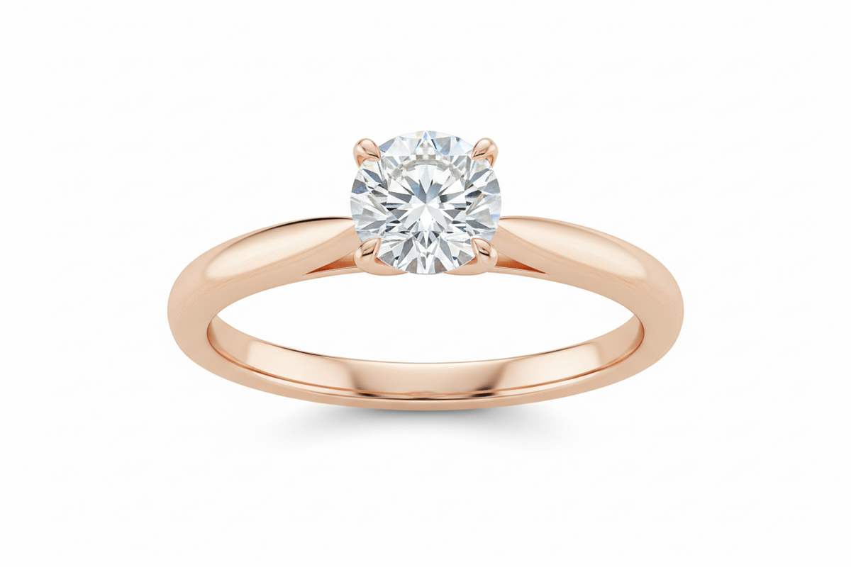 Rose Gold Engagement Rings