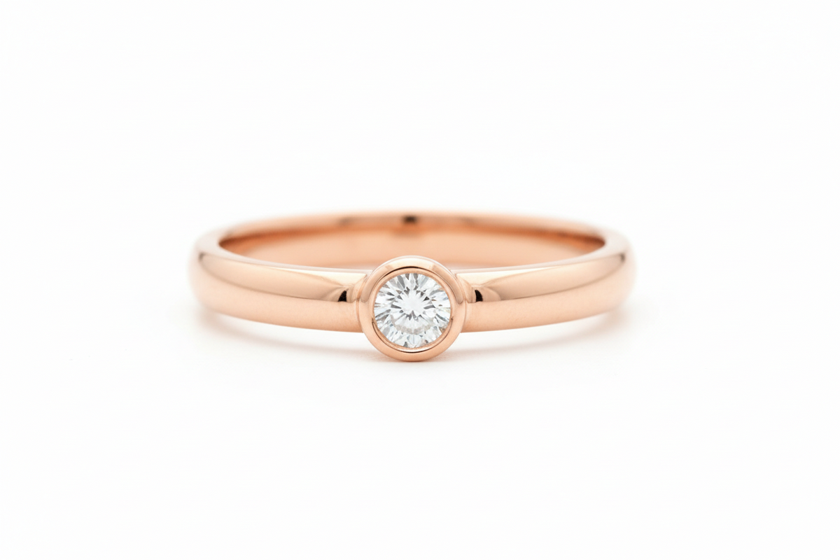 Rose Gold Wedding Bands