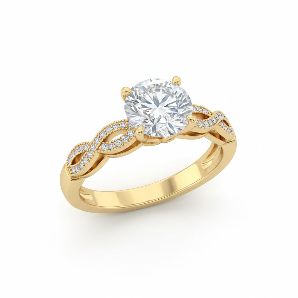 Yellow Gold Engagement Rings