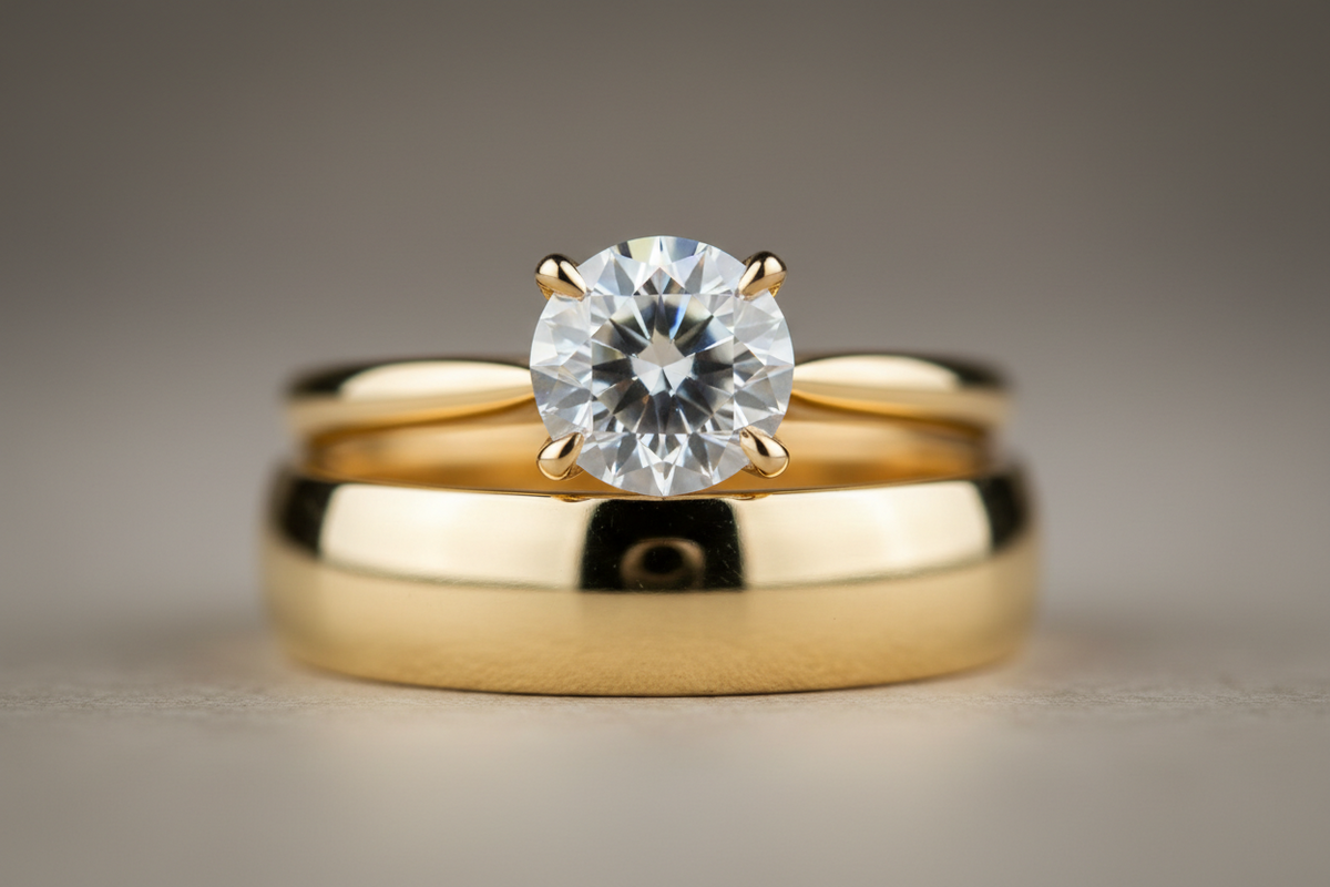 Yellow Gold Wedding Bands