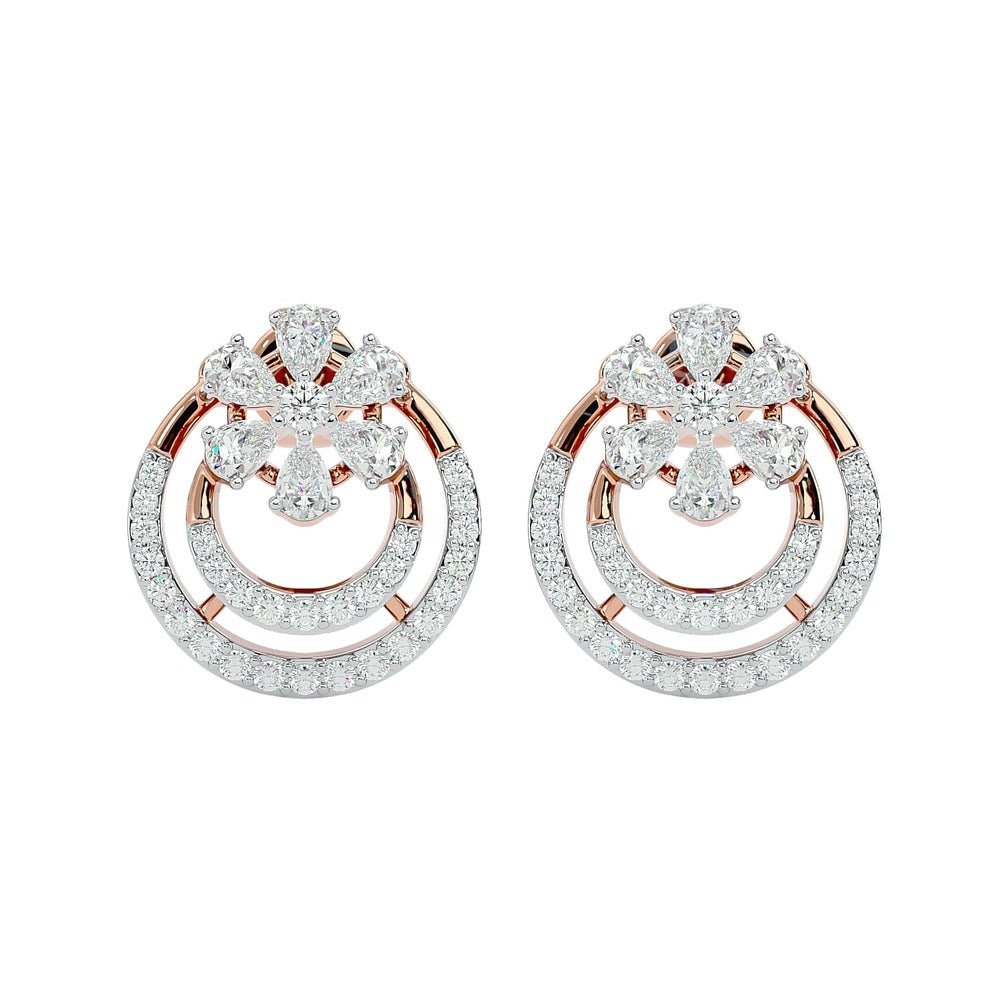 Adornments Stud Lab Diamond Earrings