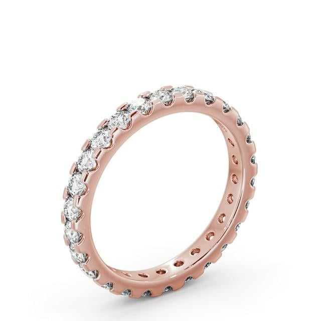 Aria Full Eternity Round Lab Diamond Classic Style Ring