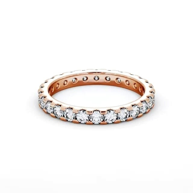 Aria Full Eternity Round Lab Diamond Classic Style Ring