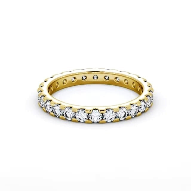 Aria Full Eternity Round Lab Diamond Classic Style Ring