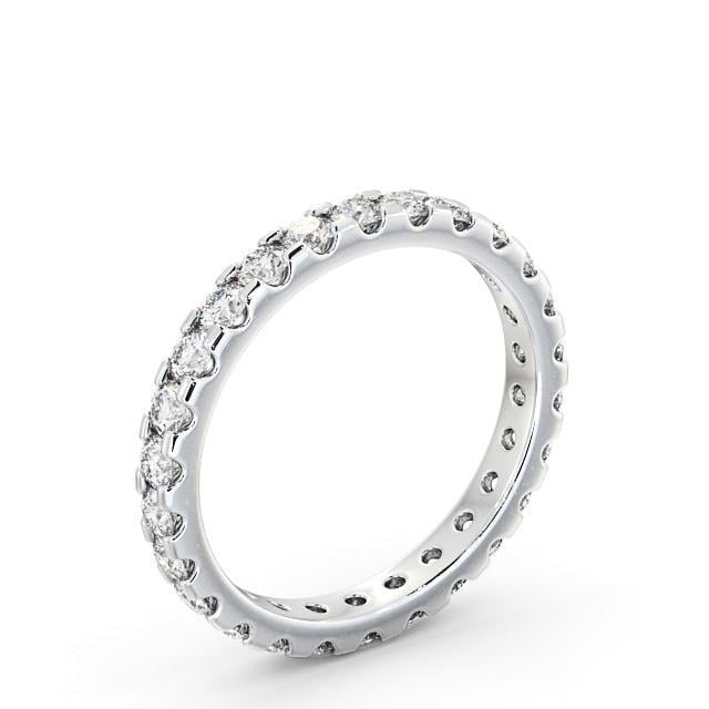 Aria Full Eternity Round Lab Diamond Classic Style Ring