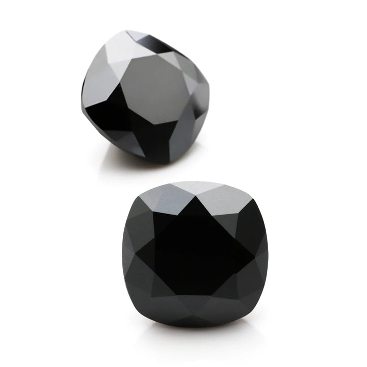 Black Radiant Shape Certified Moissanite