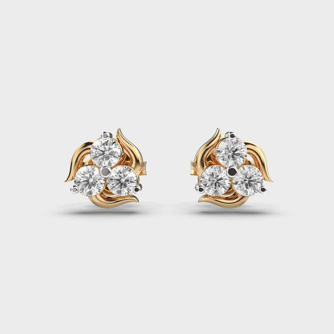 Blooming Buds Lab Diamond Earrings